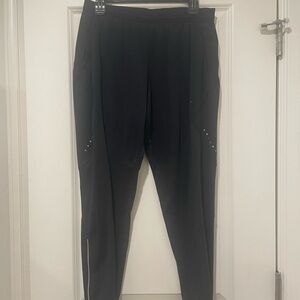 Nike Black Tapered Sweatpants for Athleisure